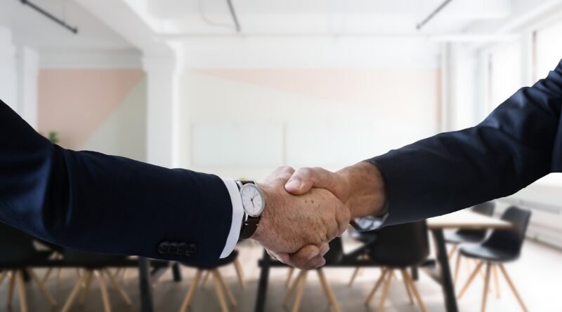 interview handshake
